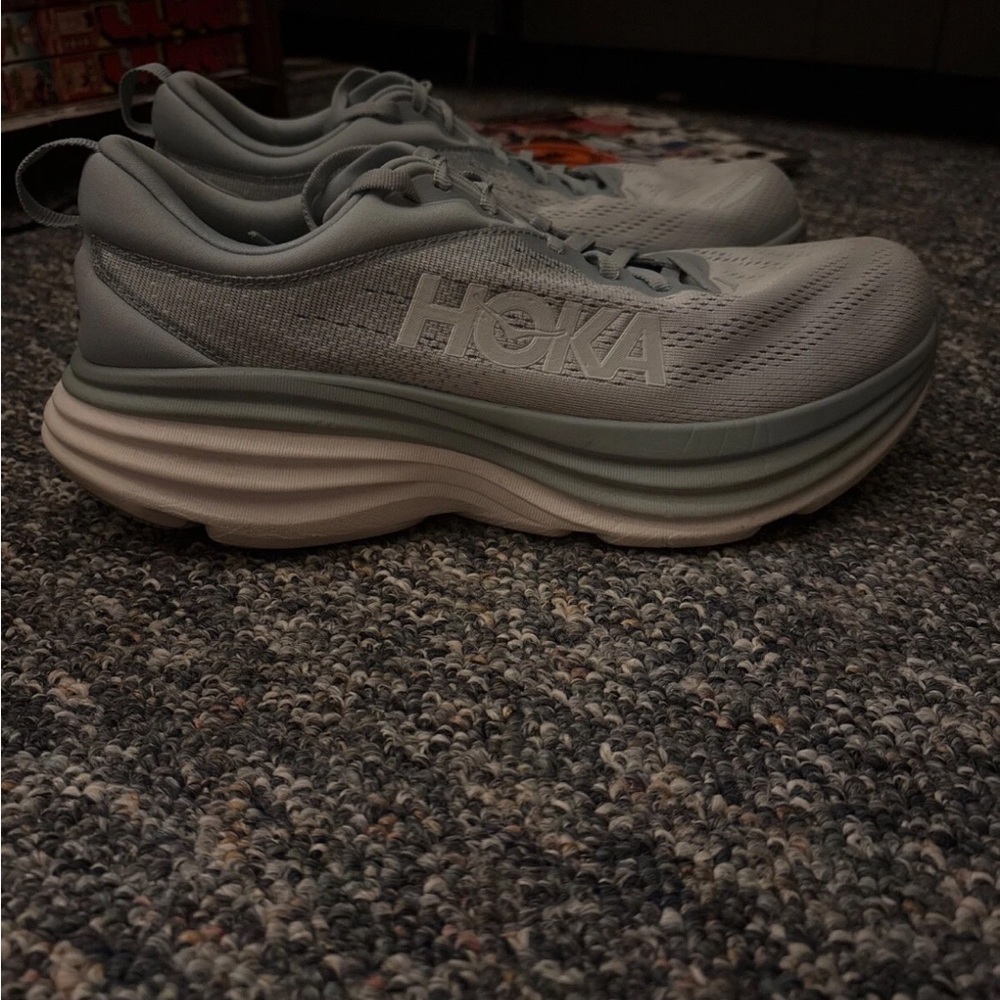 Hoka Mens’s Bondi 8 Size 10.5 Blue
